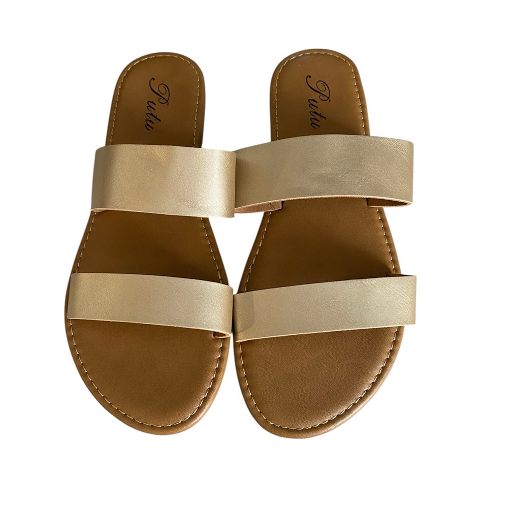 Gold Women's Sandals